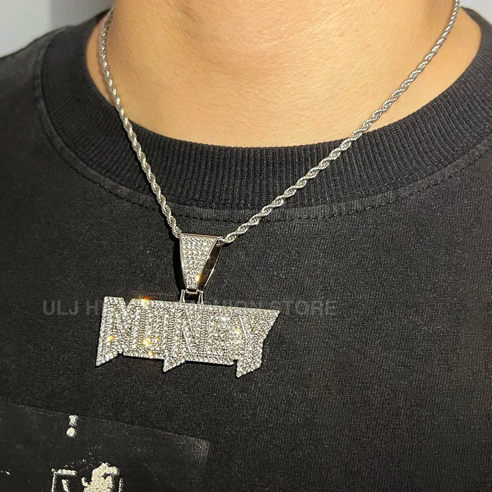 'MONEY' Iced Out Chain