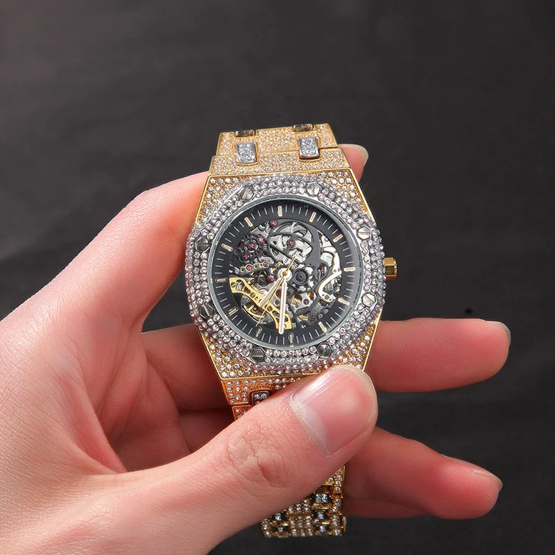 AP Iced Out Watch