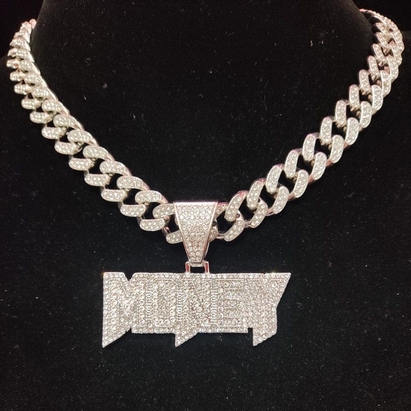 'MONEY' Iced Out Chain